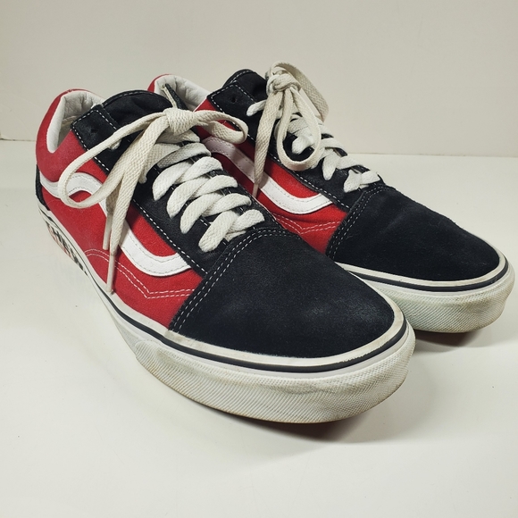 Vans Red Off the Wall Mens Sneakers - Picture 3 of 12